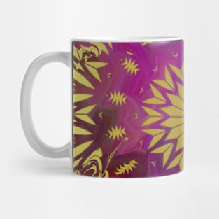 Abstract Golden Mandala Mug